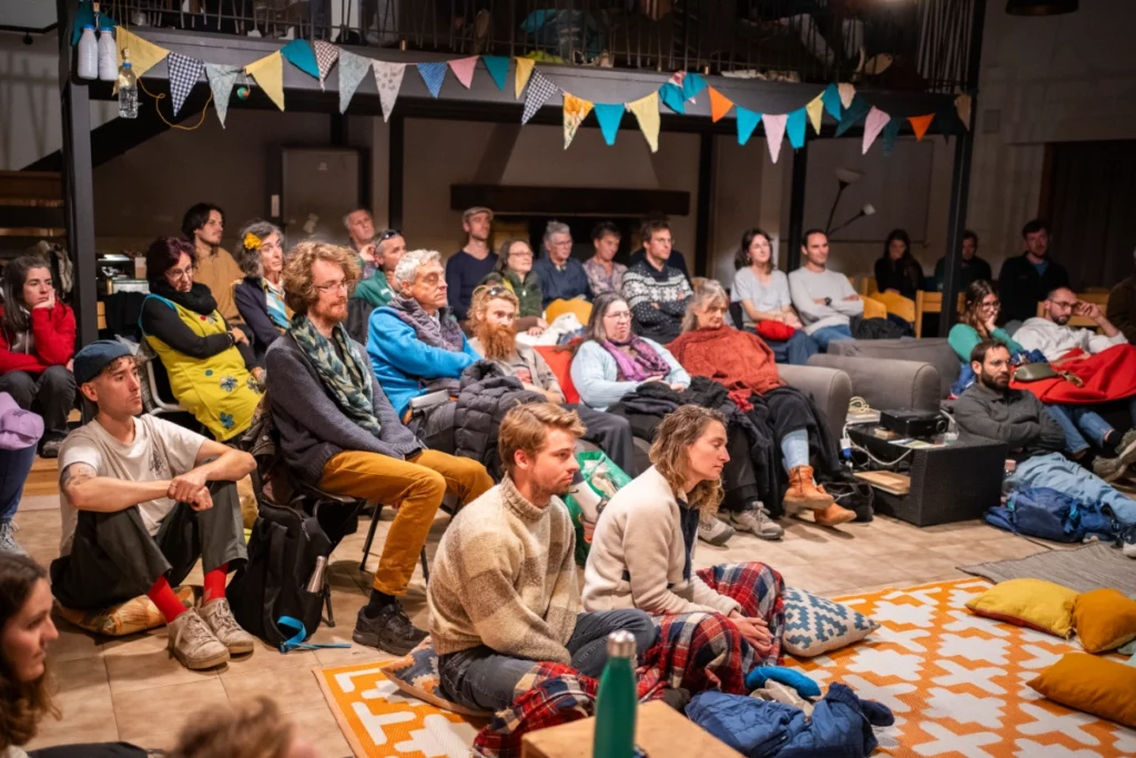 Conférence lors du festival Low-tech organisé par EKO! et Environnement et Solidarité à Briançon en septembre 2025