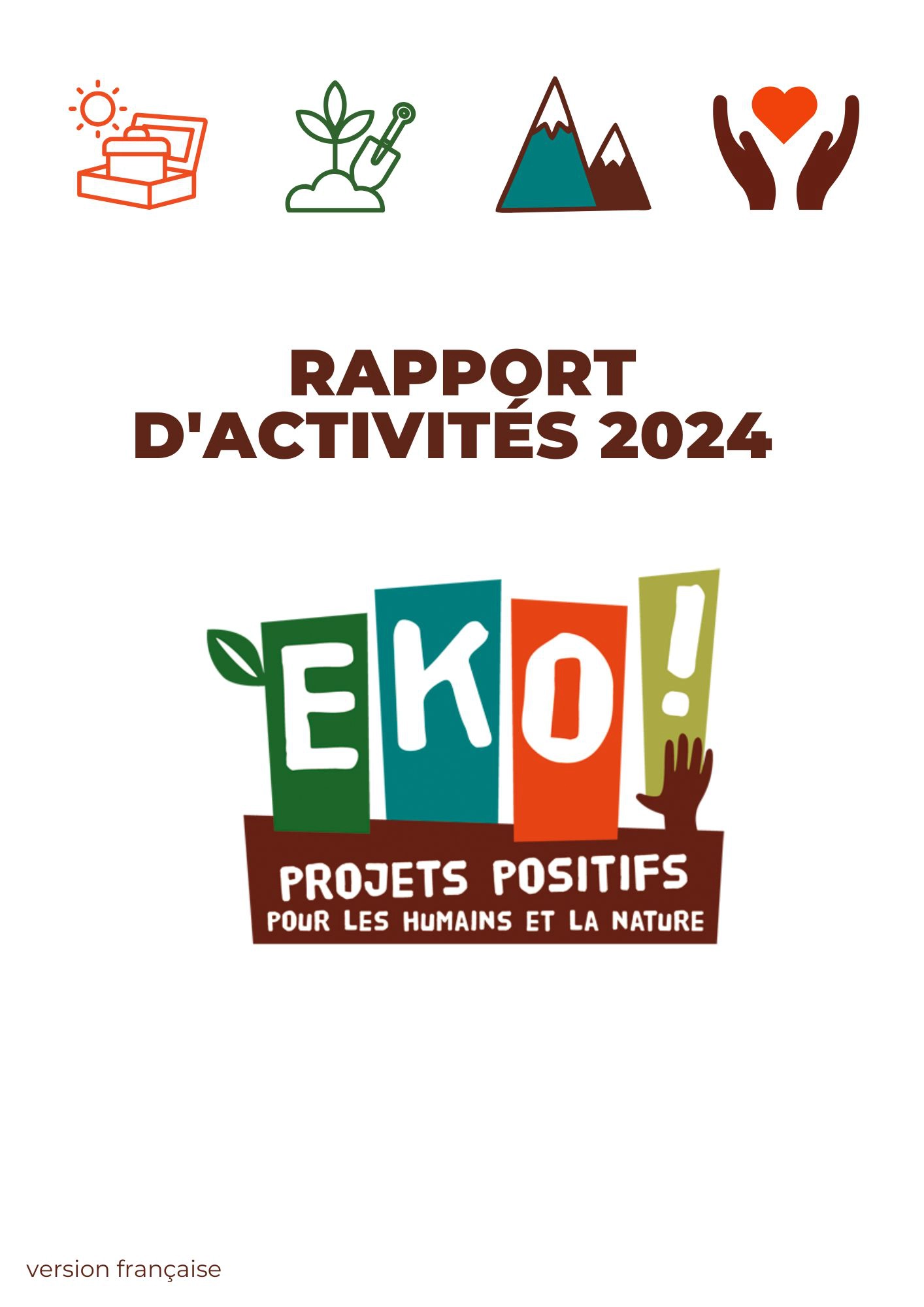 rapport d'activités 2024 de l'association EKO!