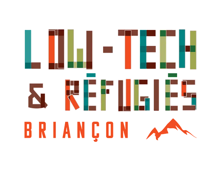 logo de low-tech with refugees à Briançon