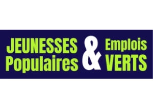 logo jeunesses populaires & emplois vert, prix pour l'association EKO! et ses projets écologiques et sociaux, co-financé par acted, makesense et l'union européenne